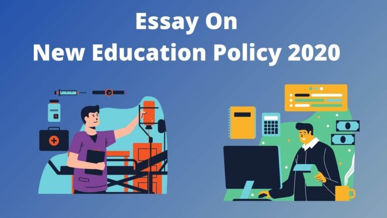 Essay on National Education Policy 2020