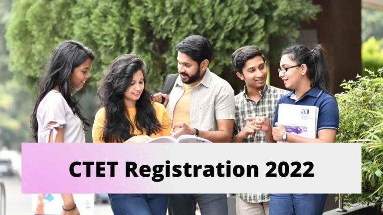 CTET Registration 2022