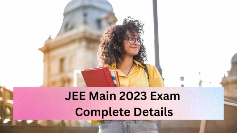 jee main 2023
