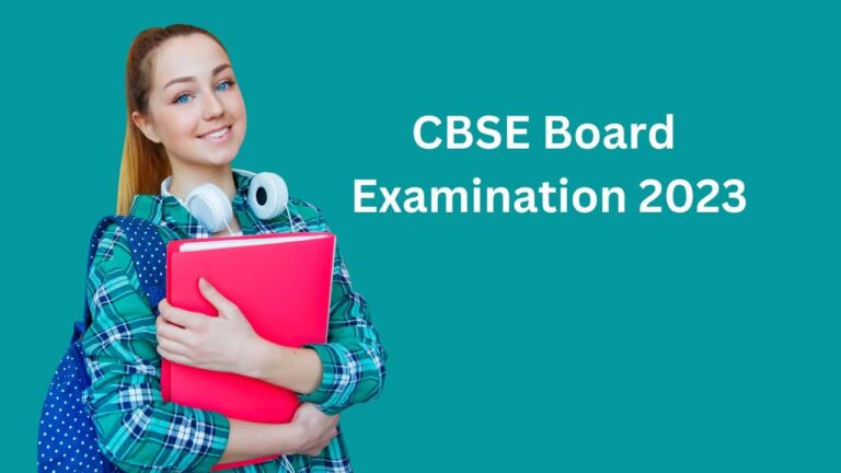 CBSE Board Examination 2023